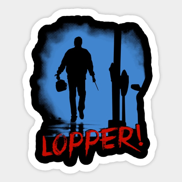 Lopper Sticker by RobberBaronsInk